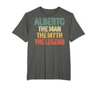 Alberto El Hombre El Mito La Leyenda Camisa Nombre Alberto Camiseta