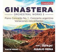 Alberto Ginastera – Obras: Concierto para piano nº 1, Variaciones Concertantes, Concierto Argentino