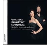 Alberto Ginastera Works for Violoncello and Piano (CD) Album (Importación USA)