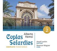 Alberto Hemsi : Coplas Sefardies, vol. 2. Levintin, Wagner.