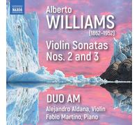 Alberto William Alberto Williams: Violin Sonatas Nos. 2 a (CD) (Importación USA)