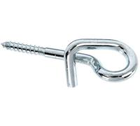 Alberts 204525 Gancho con mosquetón, Con roscado para madera, Para atornillado pasante, Galvanizado en azul, Longitud 160 mm, Ø del roscado 12 x 55 mm