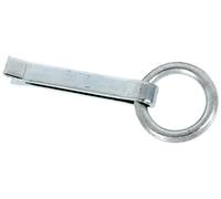 Alberts 204600 Anillo de fijación galvanizado azul para empotrar 170 mm x Ø65 mm