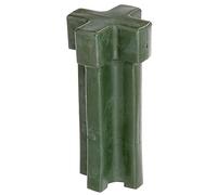 Alberts 211233 Herramienta de anclajes para enterrar, Para anclajes para enterrar 70 x 70 mm y Ø80 mm, Plástico, verde