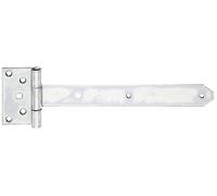 Alberts 310912 Bisagra inglesa, Con pasador prensado, Galvanizado, pasivado con capa gruesa, Banda 291 x 40 mm, Bisagra 103 x 59 mm