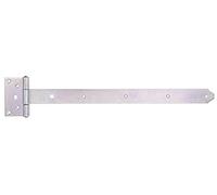 Alberts 311018 Bisagra inglesa, Con pasador prensado, Galvanizado, pasivado con capa gruesa, Banda 491 x 40 mm, Bisagra 103 x 59 mm