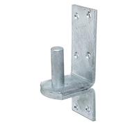 Alberts 311506 Abrazadera en la placa, En los modelos con gancho DI o DII, Galvanizada en caliente, Ø del entre eje 20 mm, Pletina 189 x 60 mm