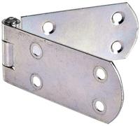 Alberts 315580 Bisagra para baúl Con pasador remachado Galvanizado, pasivado con capa gruesa 156 x 35 mm