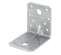 Alberts 330354 Escuadra reforzada con nervio, Galvanizado Sendzimir, 70 x 70 x 55 mm
