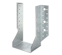 Alberts 335243 Soporte en U, Tipo A, Galvanizado Sendzimir, 100 x 200 mm