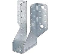 Alberts 335335 Soporte en U, Tipo A, Galvanizado Sendzimir, 34 x 143 mm