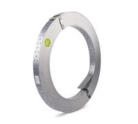 Alberts 339036 Cinta perforada | Galvanizado Sendzimir | 50 m, 40 x 2 mm