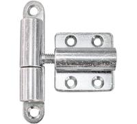 Alberts 341060 Bisagra de elevación, ajustable de 60 a 85 mm, galvanizada, pasivada de capa gruesa, 83 x 15 mm