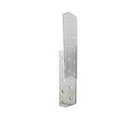 Alberts 342050 Anclaje de correa de cabrio, galvanizado sendzimir, 32 x 32 x 170 mm, juego de 25