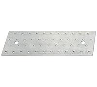 Alberts 342210 Chapa perforada, galvanizada sendzimir, 240 x 80 x 2 mm