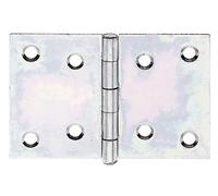 Alberts 346492 Bisagra, Ancha, Galvanizado Sendzimir, 60 x 90 mm