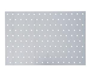 Alberts 353483 Chapa perforada, galvanizada sendzimir, 300 x 200 mm