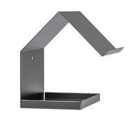 Alberts 355081 Pajarera - Abri Maisonnette, Pajarera de acero en colores tendencia, Comedero para colgar o de pie, Dimensiones 145 x 150 x 180 mm