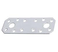 Alberts 361006 Pletina de ensamblaje, Acero inoxidable, 96 x 35 mm