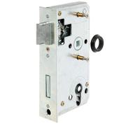 Alberts 417116 Cerradura de sustitución, Galvanizada, Para caja de cerradura 40 mm, Entre eje 60 mm