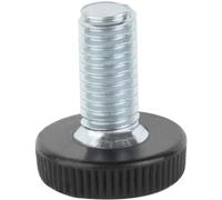 Alberts 426873 Tornillo de ajuste para tapones roscados, Permite el ajuste de la altura de los tubos cilíndricos, Plástico, con rosca metálica, Longitud de la rosca 20 mm