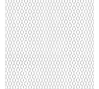 Alberts 467357 Chapa de metal desplegado, Acero, 120 x 1000 x 2,2 mm