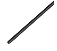 Alberts 472948 Tubo redondo de aluminio negro anodizado, Ø8-2000 x 1 mm