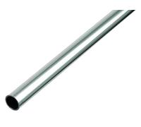 Alberts 473754 Tubo cilíndrico, Aluminio, natural, 1000 x 6 x 1 mm