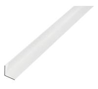 Alberts 474621 Perfil angular, Aluminio, anodizado plata, 2000 x 15 x 15 mm