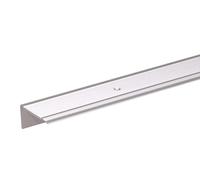 Alberts 484002 Perfil de protección de peldaños Aluminio, anodizado plata 1000 x 45 x 23 mm