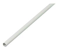 Alberts 484927 Tubo cilíndrico | Plástico, blanco | 1000 x 10 x 1 mm