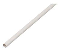 Alberts 484934 Tubo cilíndrico | Plástico, blanco | 1000 x 12 x 1 mm