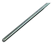 Alberts 498634 - Varilla roscada (galvanizada, 1000 mm, rosca M5, 21 unidades), color azul