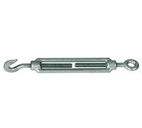 Alberts 530686 tensor | con gancho y ojal | galvanizado | distancia 165-240 mm | rosca M8