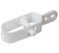 Alberts 611095 Tensor de alambre, galvanizado, plastificado blanco, tamaño 2, longitud 100 mm, juego de 50