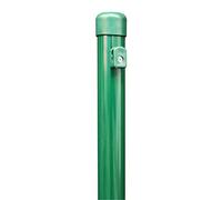 Alberts 612627 Poste para vallas de alambre | fosfatado de cinc, recubierto de plástico verde | longitud 1150 mm | poste Ø 34 mm