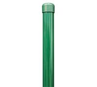 Alberts 617721 Poste para Fix-Clip pro, para fijar con tacos de impacto, galvanizado, plastificado verde, longitud 965 mm, Ø pinza 34 mm