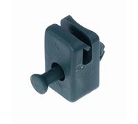 Alberts 655853 Soporte de alambre tensor con pasador de remache, Plástico, verde