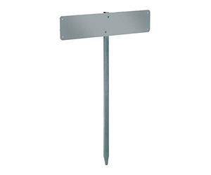 Alberts 690670 Portamatrículas, para clavar, galvanizado en caliente, 750 mm