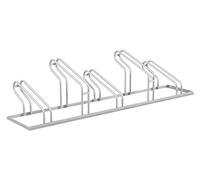 Alberts 694791 Aparcabicicletas City | galvanizado en caliente | 1750 x 489 x 412 mm | Estribo Ø 16 mm | Número de plazas de aparcamiento 5