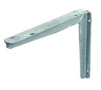 Alberts 800703 Ménsula con perfil en T, Disponible en distintos modelos, Para cargas pesadas, Galvanizada en caliente, Altura 200 mm, Profundidad 250 mm