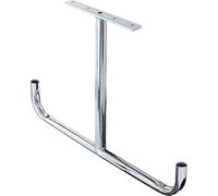 Alberts 802066 Gancho para techo, En forma de T, acodado, Galvanizado en azul, Anchura total 430 mm, Altura total 295 mm