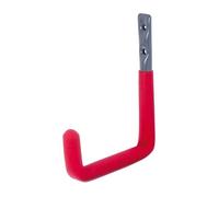 Alberts 802165 Gancho mural, Disponible en distintos tamaños, Acodado, Gris, con goma roja, Diámetro Ø12 mm, 140 x 115 mm