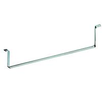 Alberts 802387 Gancho en forma de puente con un espacio de almacenamiento, Galvanizado, Longitud 790 mm, Profundidad 160 mm