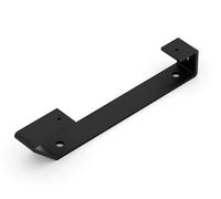 Alberts 805869 Varios s-opcionalmente en Diferentes Colores de Moda-Soporte de estantería como par o individualmente-40 x 245 x 30 mm, Negro, 40 x 245 x 30 mm