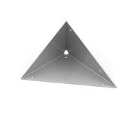 Alberts 805944 opcionalmente en Varios Colores de Moda-Soporte de balda a Juego Ina-180 x 102 x 150 mm, Blanco