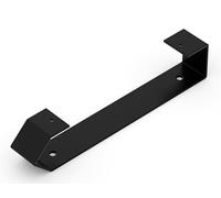 Alberts 806194 Varios s-Opcionalmente en Diferentes Colores de Moda-Soporte de estantería como par o individualmente-60 x 305 x 45 mm, Negro, 60 x 305 x 45 mm