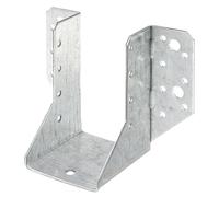 Alberts 820121 Zapata de viga tipo A, galvanizada sendzimir, 200 x 80 x 2 mm, Juego de 25