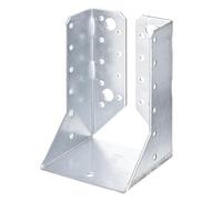 Alberts 820213 Zapata de viga tipo B, galvanizada sendzimir, 80 x 120 mm, Juego de 25