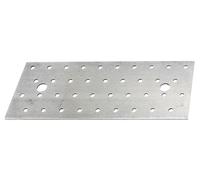 Alberts 820398 Placa Perforada, Plata